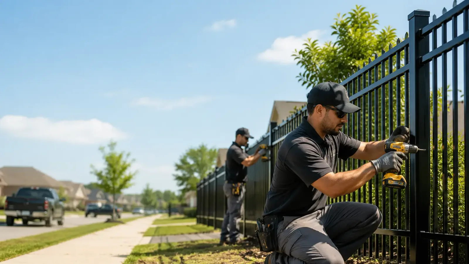 Metal Fence Installation in Ottawa Lake, MI